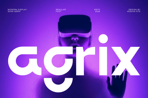 Agrix: The Typeface Defining the Visual Language of Tomorrow