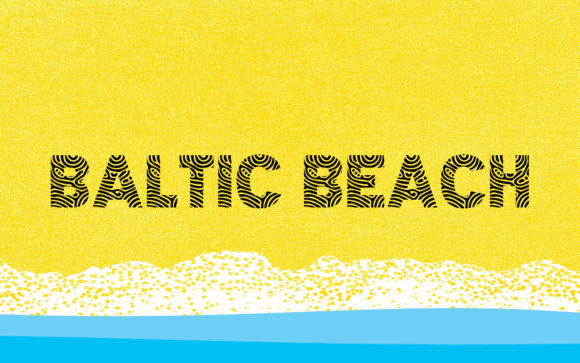Baltic Beach: The Creative Decorative Font for Modern Projects