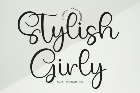 Discovering Stylish Girly: The Handwritten Font That Captures Heartfelt Warmth