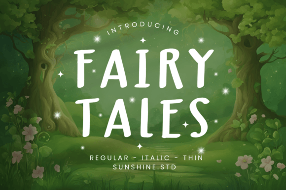 Enchant Your Designs: The Fairy Tales Handwriting Font