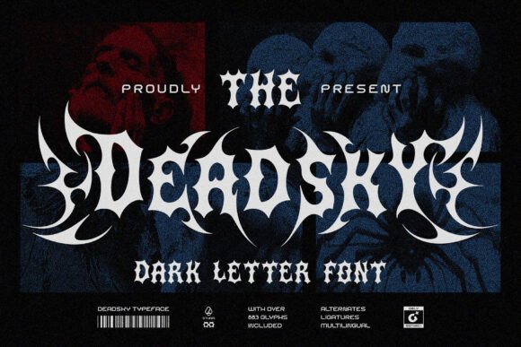 Evaluating Dead Sky: A Deep Dive into the Darkletter Typeface for Edgy Design