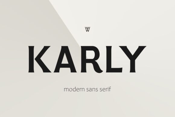Introducing KARLY: A Bold Serif Font for Modern Designers