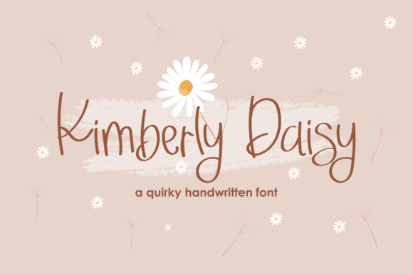 Kimberly Daisy: A Sweet Script Font for Fresh Designs