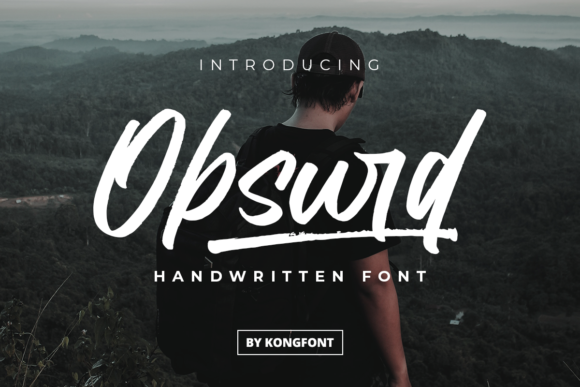 Obsurd: The Playful Script Font for Modern Creators