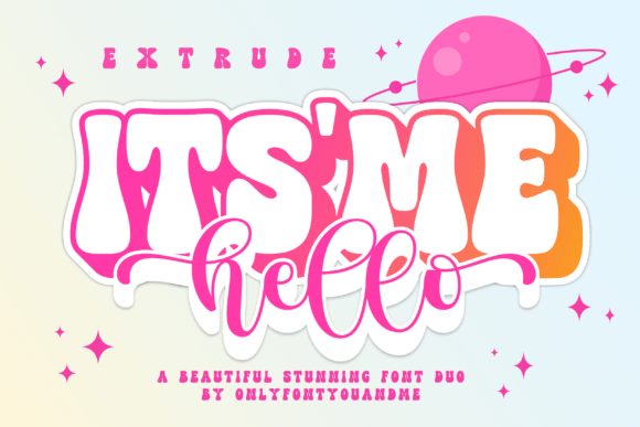 The Dynamic Duo: Mastering Visual Harmony with the Its Me Hello Font Pairing