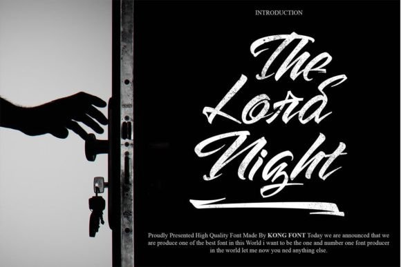 The Lord Night: A Practical Look at This Playful Handwritten Font