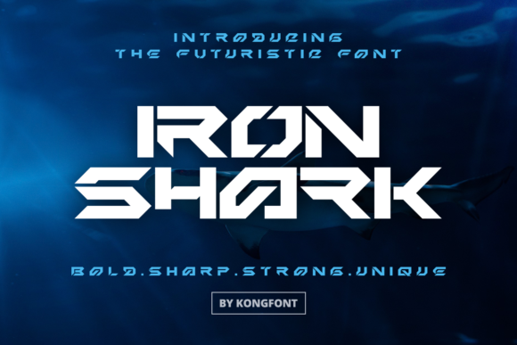 Unleashing Bold Creativity: A Deep Dive into the Iron Shark Typeface