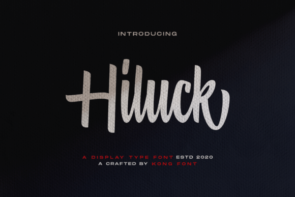 Unlocking Creative Potential with the Hiluck Handwritten Font