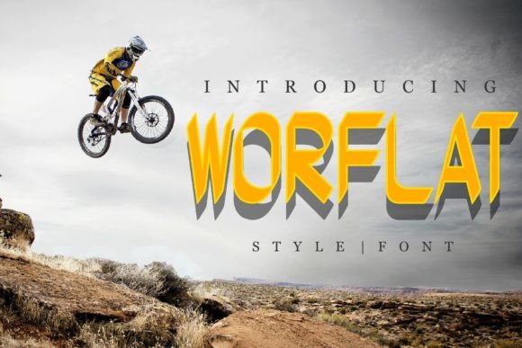 Worflat: The Handwritten Font That Brings Playful Energy to Your Projects